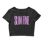 SLIM FINE Crop Tee